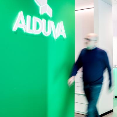 Crelan - Alduva - Bank - Verzekeringen - AXA - Koolskamp - Ardooie - nieuw - logo - nieuwbouw